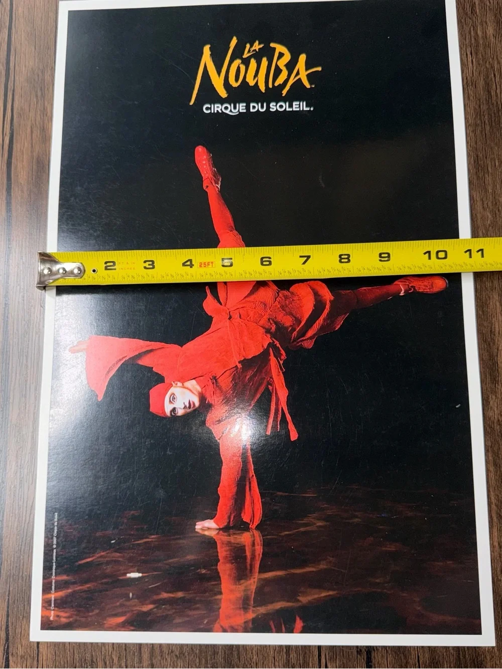 Vintage Cirque du Soleil La Nouba Poster Print – 11x17” Mini Poster